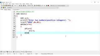 C Program to Calculate the GCD of Two Integers  Coding Guide for Beginners programming [upl. by Angie]