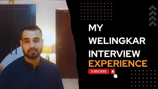 My Welingkar Interview Experience [upl. by Kaczer]