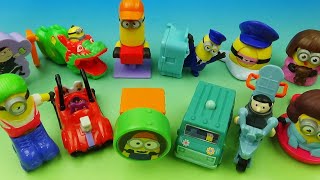 2022 MINIONS THE RISE OF GRU set of 12 McDONALDS HAPPY MEAL MOVIE COLLECTIBLES VIDEO REVIEW [upl. by Euginimod]