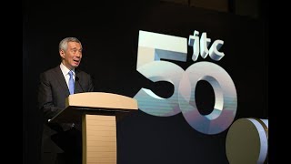 PM Lee Hsien Loong at the JTC Corporation 50th Anniversary Dinner [upl. by Tertias]