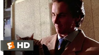 American Psycho 1012 Movie CLIP  Feed Me a Stray Cat 2000 HD [upl. by Odie]