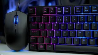 Cooler Master MasterKeys Lite L Combo RGB Review [upl. by Bensen]