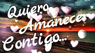 Quiero Amanecer Contigo [upl. by Halilahk]