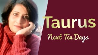 Taurus January 2022 3rd12th Next Ten Days A successful transition [upl. by Nnawaj]