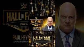 New WWE Hall of Famers for 2024 [upl. by Eedeed]