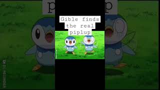 gible finds the real piplup pokemon piplup [upl. by Olly243]