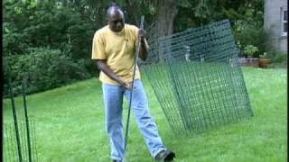 How To Install Garden Fencing [upl. by Attey]