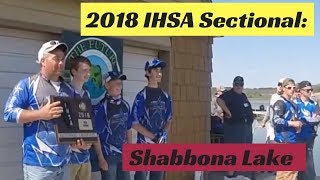 2018 IHSA Sectional Bass Fishing Tournament at Shabbona Lake [upl. by Isoais]