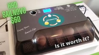 HHD Sailnovo egg incubator review [upl. by Lehrer171]