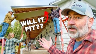 We Messed This Up  Soffit Install on our Porch Ceiling [upl. by Alatea]