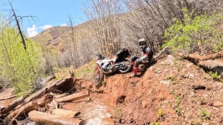 Tough times in Utah  Chris Birch KTM 890 Adventure R [upl. by Amador285]