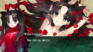 FateExtra CCC English Patch Pt35 Rin Punishment [upl. by Eikcin]