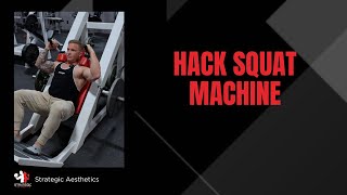 Hack Squat Machine  Exercise Index [upl. by Ahseiuqal748]