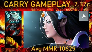 ⭐ 737c Mirana KAD  35 KP  71 Carry Gameplay  Dota 2 Top MMR [upl. by Kate]