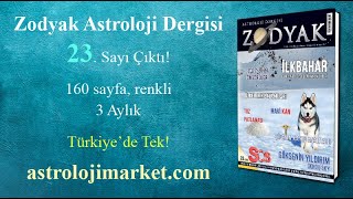 Zodyak Astroloji Dergisi 23 Sayı Tanıtım [upl. by Elyk]