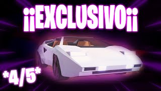 💎NUEVO SUPERDEPORTIVO TORERO EXCLUSIVO CUARTO AUTO DE LA SEMANA DE AUTOS💥RobloxJailbreak [upl. by Koffler]