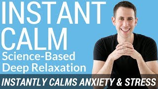 Deep Relaxation Hypnosis for Stress Relief Anxiety Relief and Instant Calm ScienceBased [upl. by Grazia]