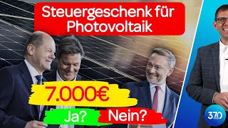 Photovoltaik 2023 Investitionsabzugsbetrag IAB  Zuschuss  Steuergeschenk der Bundesregierung V2 [upl. by Latrell]