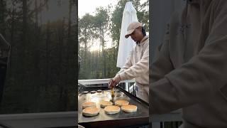 Pancake griddle breakfast griddlebreakfast griddlerecipes [upl. by Ilwain]