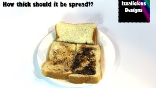 How to make a Vegemite Sandwich  Australian Vegemite how thick to spread [upl. by Fidelas675]