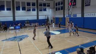 Lunenburg Boys Basketball vs Quabbin 010819 [upl. by Lanti]