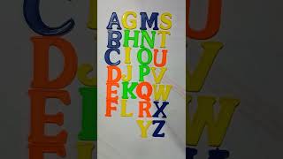 English Varnamala Abcc abcd education kidslearning abc english kidspathshalahm alphabet [upl. by Castara679]