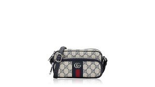 Gucci GG Ophidia Mini Crossbody Beige Blue [upl. by Nagol]