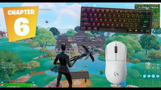 SteelSeries Apex Pro Mini 😴Fortnite Solo Gameplay 🏆 Satisfying Keyboard  240 FPS 4K [upl. by Ycrem]