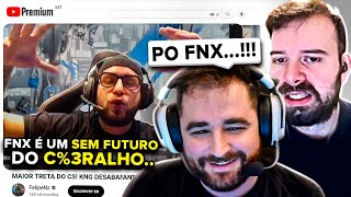 FALLEN E MCH FALANDO A REAL SOBRE TRETA DO KNG E FNX [upl. by Barret733]