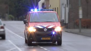 Brandweer Spoed  SIE  Snel Inzetbare Eenheid  Prio 1 OMS  Wordt afgemeld [upl. by Arevle]