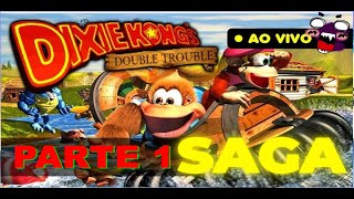 BOM DIA RETRO SAGA DONKEY KONG COUNTRY 3 GAME LIVE NOMIC NOWEB [upl. by Boigie]