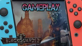 Blackguards 2  Nintendo Switch Gameplay [upl. by Arahsat985]