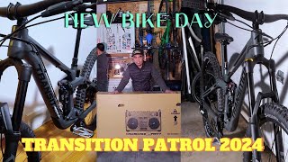 UNBOXING TRANSITION PATROL 2024TRANSITIONBIKESmoonshadow [upl. by Solly]