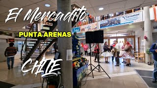 4K El Mercadito walks Punta Arenas 🇨🇱 Chile [upl. by Diet368]