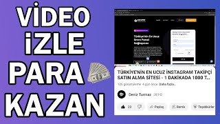 SINIRSIZ VÄ°DEO Ä°ZLEYEREK PARA KAZAN ğŸ’°ğŸ’°  PARA KAZANDIRAN UYGULAMALAR [upl. by Maibach]