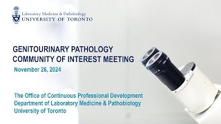 Genitourinary Pathology community of interest meeting November 26 2024 [upl. by Herm]