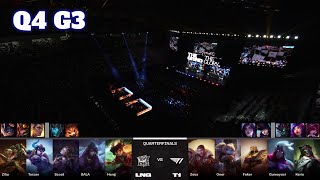 LNG vs T1  Game 3  Quarter Finals LoL Worlds 2023  LNG Gaming vs T1  G3 full [upl. by Magulac341]