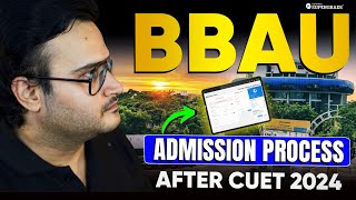 BBAU Admission Process After CUET 2024 📝 Babasaheb Bhimrao Ambedkar University Admission 2024 [upl. by Lathan]