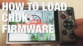 How to Setup CHDK Canon Hack Development Kit for Aerial Photography w Multirotors Drones UAVs [upl. by Corwin886]