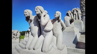 Amazing Sculptures at Vigeland Park Oslos MustSee Art Installation [upl. by Albert]