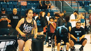 Angie Herrera of Montclair Pounders R v Abbey Miller of Hurricane Wrestling Academy G 123 [upl. by Genny]