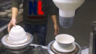 Amazing Ceramic Making Projects with Machines and Workers at High Level [upl. by Ahsyekat]