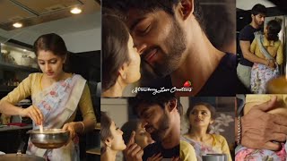 New Marriage Couples kitchen romantic status tamil  Cute Reaction Husband amp Wife [upl. by Ad]