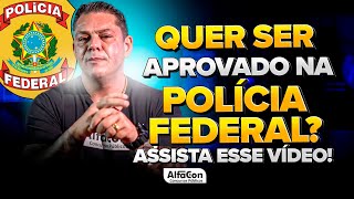 5 Dicas para Passar na PF Administrativa  Evandro Guedes  AlfaCon [upl. by Lenore413]