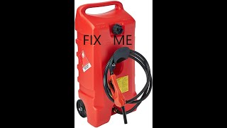 Duramax 14 gallon fuel caddy fix [upl. by Popper]