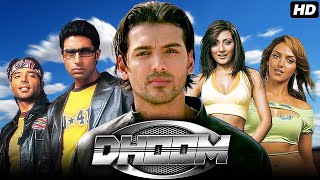 Dhoom Full Movie  Abhishek Bachchan John Abraham Uday Chopra Esha Deol  480p Facts amp Review [upl. by Anilave]