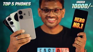 TOP 5 Best 5G Phones Under 10000 in NOVEMBER 2024 l Best Mobile Under 10000 [upl. by Pudens680]