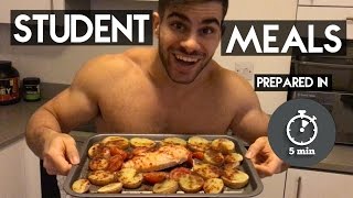 Top 3 Quick Bodybuilding Meals For Lazy Students [upl. by Carlyle]