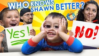 Who Knows Shawn Better ❓ Mom vs Chase FV Family Challenge [upl. by Kindig]