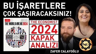 Bu İşaretlere Çok Şaşıracaksınız The Economist 2024 Kapak Analizi  Zafer Calayoğlu [upl. by Annaesor]